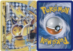Raichu-BREAK - 50/162 - Rare BREAK - Misprint (Back Printed Upside-Down)